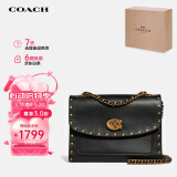 蔻驰（COACH）【品牌直供】PARKER18女士小号链条包单肩斜挎包29389B4BK