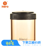 Hero便携密封罐咖啡豆粉储物罐干货零食简易收纳容器亚克力透明罐50g 便携式密封罐-可装50g咖啡粉