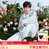 VVC成毅同款遮阳帽夏季男女户外骑行太阳帽女神帽遮脸防紫外线防晒帽 【青春款】薄荷绿 可调节