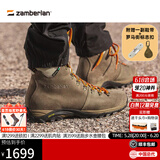 赞贝拉（zamberlan）意大利手工鞋GTX全袜套防水鞋罗密亚徒步鞋轻装户外城市休闲男326 Brown（尺码建议比运动鞋大1码） 41 （尺码建议比运动鞋大1码）