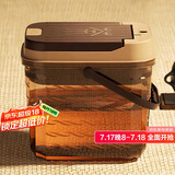 八千行茶水桶茶渣废水茶叶干湿分离过滤茶台茶桌下水茶具配件茶漏排水桶