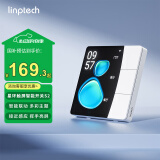领普科技（linptech）星环触屏智能开关S2 已接入米家APP 智能家庭面板触屏遥控 星光白
