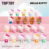 TOP TOY Hello Kitty夏日彩虹糖系列盲袋凯蒂猫萌粒女生生日礼物 端盒