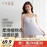 十月结晶孕妇哺乳内衣背心哺乳吊带女春夏款产后喂奶神器防走光 【升级冰皮】浮冰蓝 XL