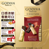 歌帝梵(GODIVA)醇享进口扁桃仁黑巧克力90g喜糖零食糖果伴手礼生日礼物