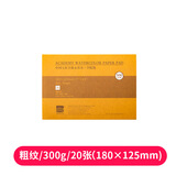 极描保定宝虹水彩本四面封胶300g水彩本纯棉水彩纸水彩速写本极描 32k粗纹【300g】