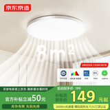 京东京造【国家补贴】U1 Lite卧室吸顶灯D400 全光谱三防吸顶灯IP40 