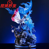 富力新火影忍者手办波风水门 宇智波带土鼬卡卡西佐助火影周边动漫手办 六代目CS卡卡西26cm无忍犬配件