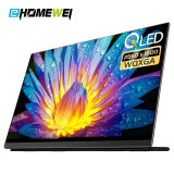 EHOMEWEI 便携式显示器 16英寸 QLED 4.5K/2.5K分辨率 手机电脑Macbook拓展/Switch外接显示器 屏幕 副屏 【Q2】16英寸 QLED 2.5K 触控版