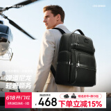 博牌双肩背包男商务15.6吋电脑包旅行大容量弹道尼龙节日礼物送老公