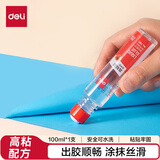 得力(deli)100ml强粘型高透明胶水 海绵胶头粘性升级 商务办公专用液体胶 1支凑单 办公用品 7317