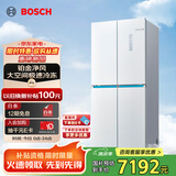 博世（BOSCH）【云朵白全域智净M8·轻享版】550升 风冷无霜冰箱 风路双循环 十字门冰箱BCD-550W(K5C821E23C)