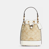 蔻驰（COACH）女包Dempsey水桶包单肩手提包C5121【品牌授权】送女友老婆礼物