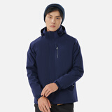 探拓（TECTOP）户外服 男抓绒内胆防风防寒滑雪服保暖95133CF 男款藏青 M