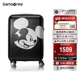 新秀丽（Samsonite）行李箱29英寸拉杆箱迪士尼米奇扩容旅行箱AF9黑色托运密码箱