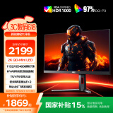 AOC 27英寸2K240Hz 1152分区QD-MiniLED HVA Black HDR1000 快速液晶1ms游戏电竞显示器 逐光Q27G4ZMN