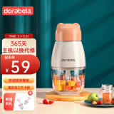 多啦贝啦(Dora bela)辅食机 婴儿辅食料理机 多功能果蔬打泥搅拌机研磨工具8006(0.3L)