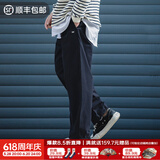 马登工装美式复古Easypants卡其休闲裤军绿色宽松直筒束脚长裤子男夏 藏蓝色 M （130-145斤）