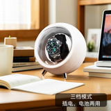 胖东来同款摇表器全自动机械表家用自摆器转表器手表摇摆器收纳盒转动放置器代购 太空舱1表位-白色-3档