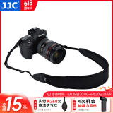JJC 单反相机肩带 挂脖背带 适用于佳能R7 R10 R RP R5 R6 A7M3 A7M4 XT30尼康Z6II Z30索尼配件 黑色