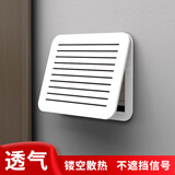 JOHONN电表箱装饰画简约弱电箱wifi电闸网络箱免打孔配电箱遮挡超薄壁画 经典百叶 40*30cm（适用于30*20表箱）上掀