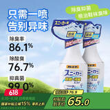 小林制药（KOBAYASHI）鞋子除臭杀菌喷雾消臭剂250ml *2鞋袜除味消臭喷雾夏天运动鞋