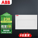 ABB配电箱 16回路暗装强电箱家用金属布线箱 ACM 16 FNB