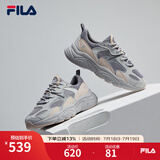 FILA【男女同款】斐乐官方跑步鞋复古老爹鞋火星鞋潮流时尚老爹鞋 女-合金灰/日岩灰-AG 37.5