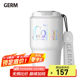格沵（germ）可口可乐联名咖啡杯高颜值车载便携316杯子男女士大容量保温杯 极光白【可口可乐联名】590ml
