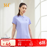 361°短袖女春夏季运动t恤速干衣polo衫跑步健身休闲瑜伽662424130H-6