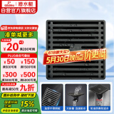 潜水艇（Submarine）MGK50-10不锈钢拉丝地漏枪灰色大排量淋浴防臭地漏四防地漏50管径