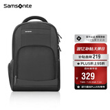 新秀丽（Samsonite）电脑包双肩包商务背包笔记本包休闲都市36B*09010黑色15英寸