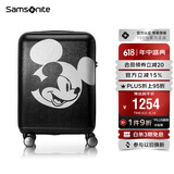 新秀丽（Samsonite）行李箱25英寸拉杆箱迪士尼米奇扩容旅行箱AF9黑色托运密码箱