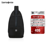 新秀丽（Samsonite）斜挎包精品男包男士单肩包时尚休闲大容量KL5*09005黑色
