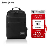 新秀丽（Samsonite）电脑包双肩包14英寸男士背包商务通勤笔记本包TT0*09003升级款