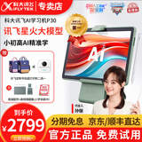科大讯飞人工智能学习机P30/S30 小学初中高中答疑辅导课程同步学生平板电脑大屏护眼学练机 P30【6+256G】送书包