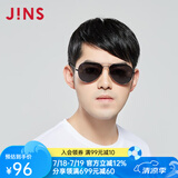JINS睛姿 太阳镜男墨镜偏光镜开车驾驶镜蛤蟆镜潮流眼镜 MMF15S860 293P 深灰色