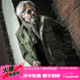 龙牙二代M65战地风衣外套修身野战战术服秋外套男战术夹克城市轻户外 军绿色（二代含导电丝） L=180/100A（170-190斤）