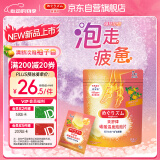 花王（KAO）美舒律碳酸温泉泡泡片足浴泡脚球(唤醒活力)泡脚包 5片柚子香型