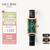 LOLA ROSE罗拉玫瑰小绿表女士手表女520送女朋友礼物生日礼物女