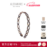 亚历山大（ALEXANDRE DE PARIS） 简约女士头箍压发时尚发饰经典头饰女 O 古铜色细