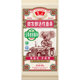 鲁花（考拉）活性玉带波浪面条600g 微发酵挂面 宽面 