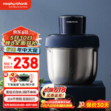 摩飞电器（Morphyrichards） 套娃绞肉机家用不锈钢碎肉碎菜辅食机MR9401A 1.5L 套娃绞肉机