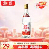 劲牌 黄盖糯高粱 清香型白酒 53度 480ml 单瓶装 新老包装随机发货