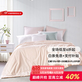 安睡宝（SOMERELLE）全棉被子 进口七孔纤维被纯棉 春秋被芯冬被双人母婴A 美国英威达 夏被（英威达纤维三代抑菌） 220*240cm