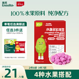 英氏（Engnice）忆小口儿童零食水果多多溶豆水果溶豆草莓火龙果苹果味18g