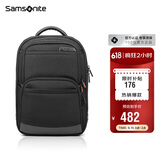 新秀丽（Samsonite）电脑包双肩包商务背包笔记本包休闲都市36B*09009黑色15英寸