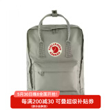 FJALLRAVEN北极狐双肩包kanken男女户外大容量书包电脑包运动旅行背包23510 021雾灰色 16L【可容纳14寸笔记本电脑】