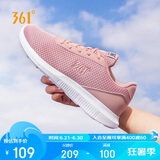 361°运动鞋女鞋夏季网面薄款透气休闲轻便妈妈跑步鞋子女681832270-2
