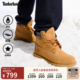 添柏岚（Timberland）官方踢不烂女鞋春季大黄靴舒适户外防水|A161G A161GW/小麦色 TB1 39.5 鞋内长：25.5CM